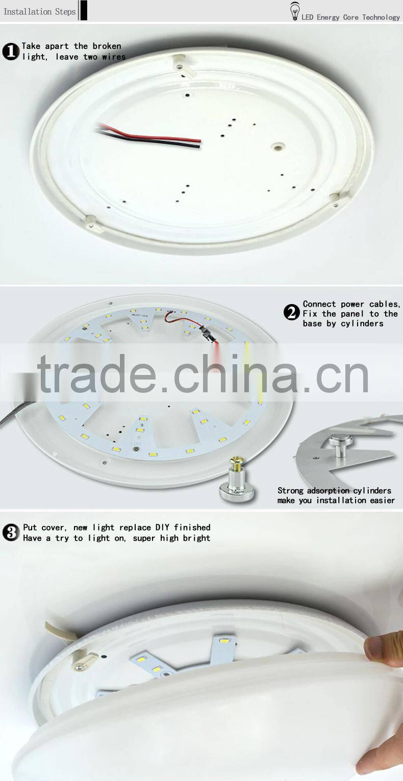Flower 7w 15w retrofit kit led celling light