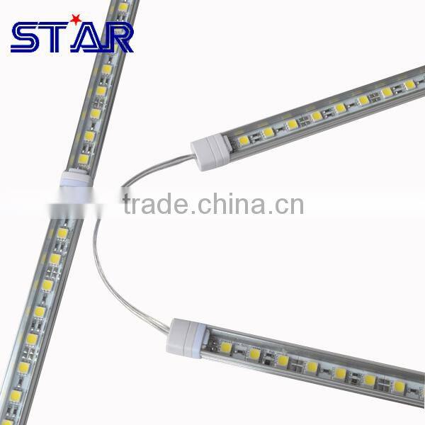 Cabinet Series 6000-8000k 50cm 36led 8w 12v IP20 SMD5050 Illuminance LED Cabinet Light With Plastic clear Cover