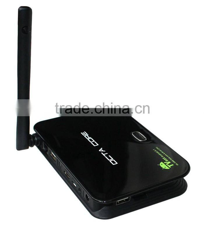 Z4 Android 5.1 Lollipop OS RK3368 Octa Core 64Bit TV Box 2GB RAM 16GB ROM BT 4.0 Dual wifi 2.4G 5.8G Set Top Smart Media Player