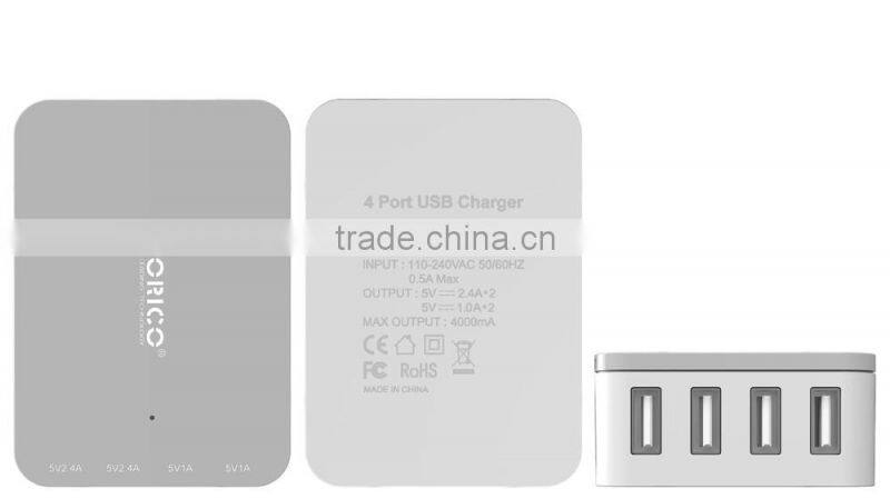csa-4u 5V 4A usb power adapter with CE FCC ROHS certificate(one year warranty)