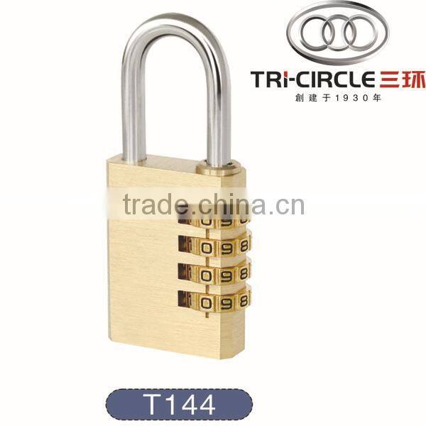 High Quality Tri-Circle Brass digital key combination lock T144
