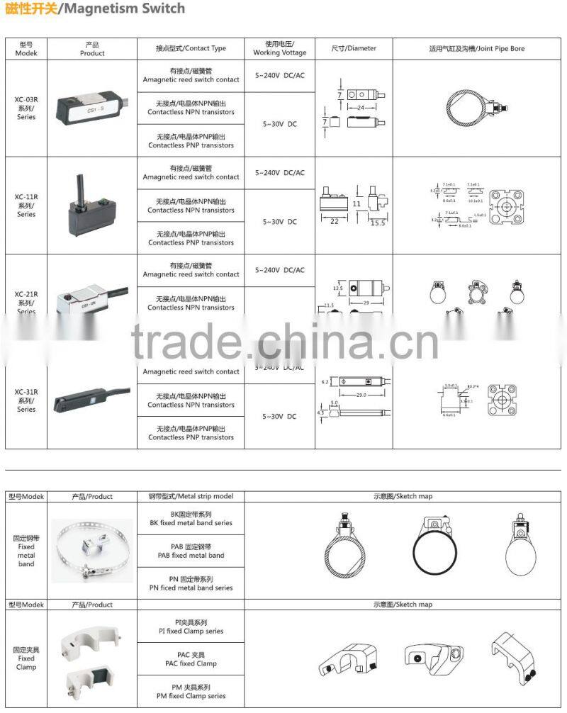 Cylinder accessories floating connector / universal joint