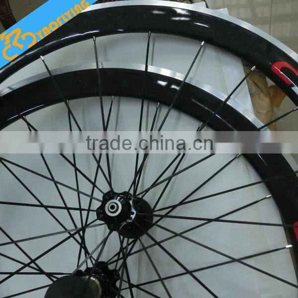 2015 New arrival tubular 50mm bike carbon wheels,high quality chinese road wheels for bicycle.
