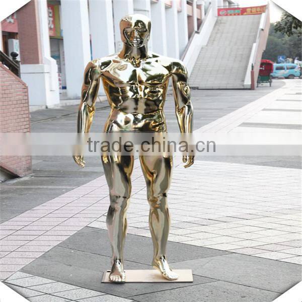 Colorful Chrome Male Mannequin