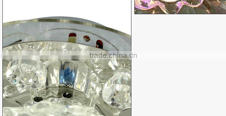 Romantic purple water lotus wall light