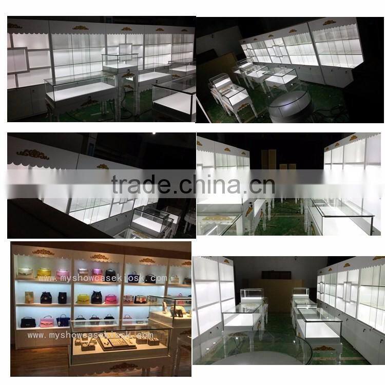 Modern Wood Material perfume display showcase