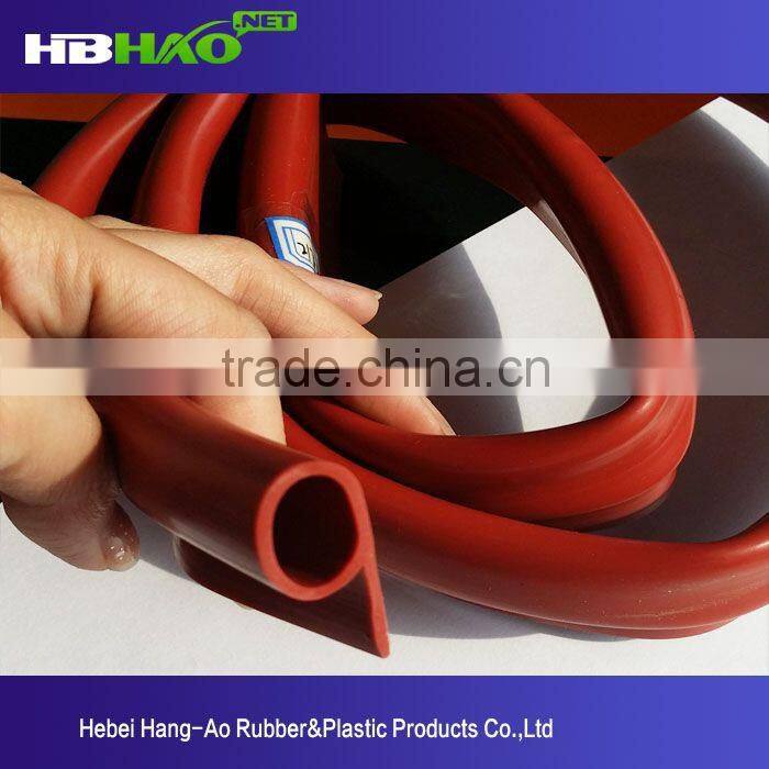 big diameter rubber hose sponge compound automobile durable silicone sealing strip