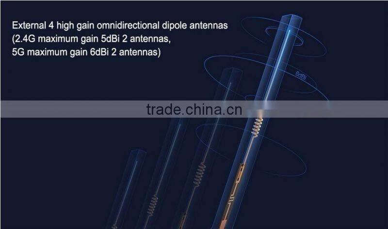 Original Xiaomi Router 3 Mi WiFi Router 4 Antenna Roteador Dual Band 2.4G/5G 867Mbps USB With Smartphone APP Control