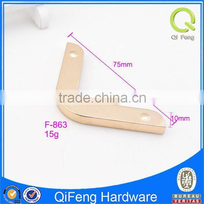 F-863 bag corner wholesale in bulk Noble Metal Bag Accessories 