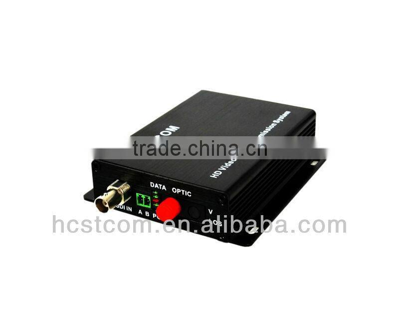 Long-range HD-SDI and Data Transceiver