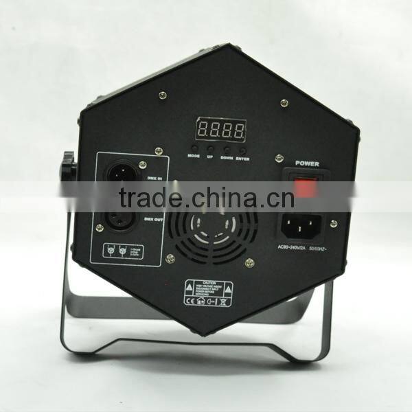 18W RGB Aluminum Indoor LED Par+150mW RG 12Gobos Twinkling Laser Light