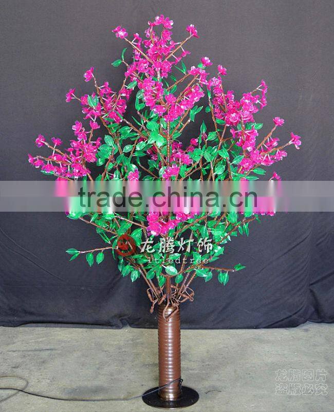 Longteng high quality outdoor lilac trees with lights