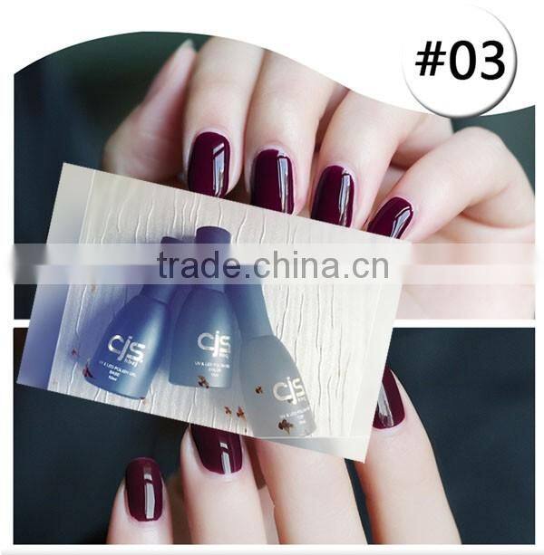 2016 new fashion 10ml UV LED Soak Off nail art UV gel polish red wine gel polish