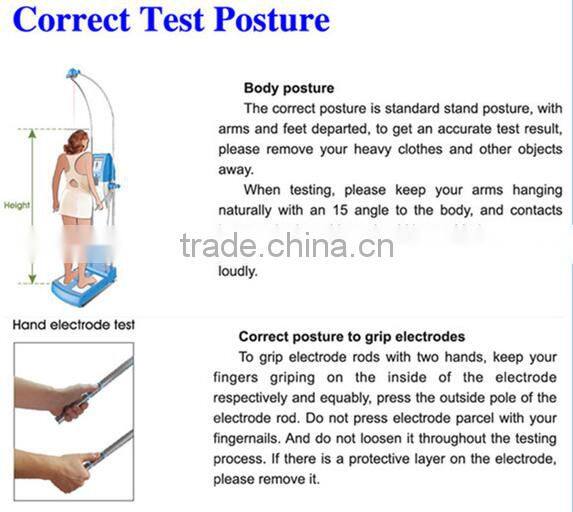 YL-A09 Body Composition Analyzer for Fat Water Muscle Detector