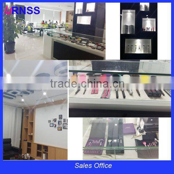 Hot sale 10 piece custom made private label cosmetic brush set