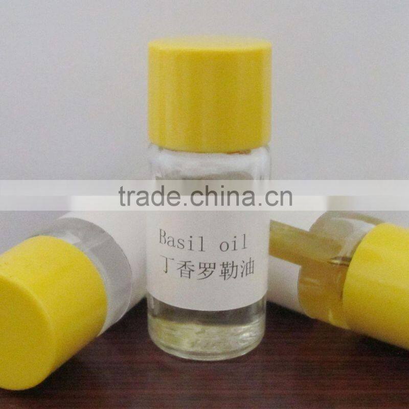 factory supplier cheap basil oil holy basil oil