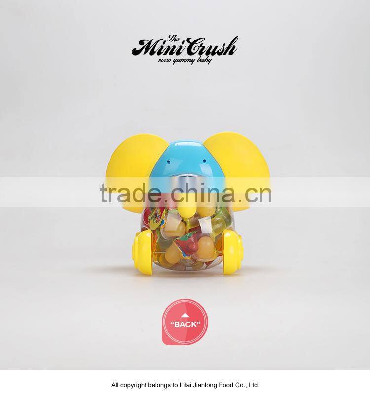 Colorful Fruit Shape Jelly Pudding And Jelly Snack