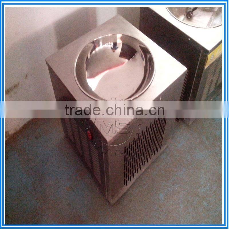 High output fried ice cream machine manufacture/frying ice cream machine