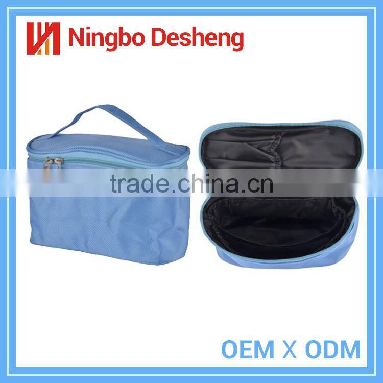 Korea fashion the most popular handbag beauty zipper pouch, cosmetic organizer