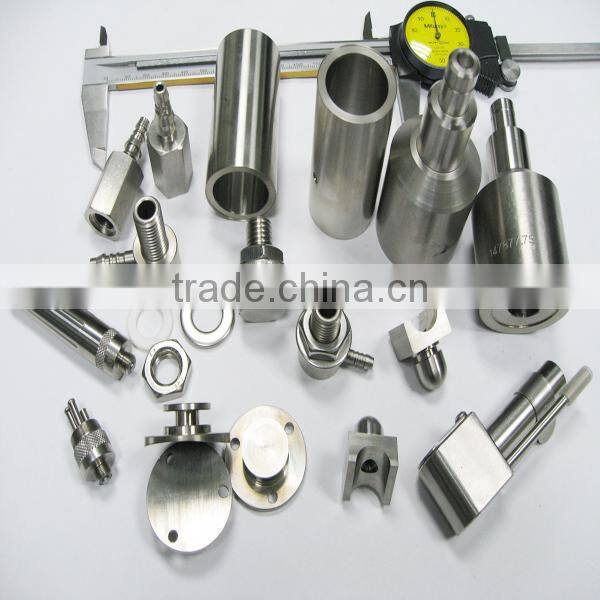 Custom hardware machinery parts with anodizing service