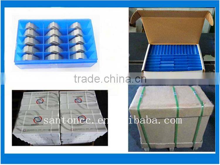 China manufacturer cemented tungsten carbide peeling insert