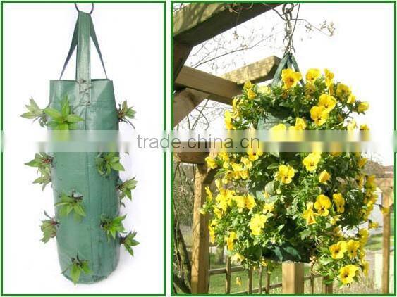 jute HESSIAN BAG/ heavy duty pop up bag garden/ waste leaf leaves bag