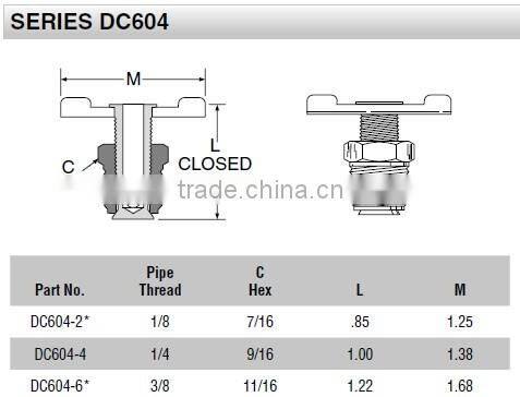 DRAIN COCK,Brass Fitting,Pneumatic valve