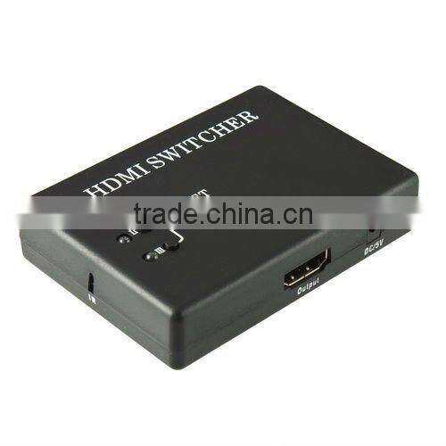 3 Port HDMI Switch Switcher Selector Splitter With Remote Controller for PS3 DVD