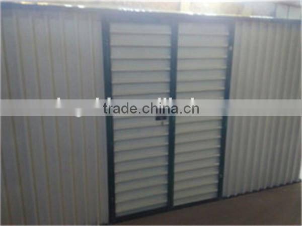 steel garden tool shed/waterproof tool storage shed