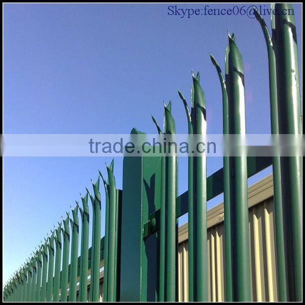 China Cheap security palisade fence / security euro palisade fence / steel palisade fence (Direct Factory)