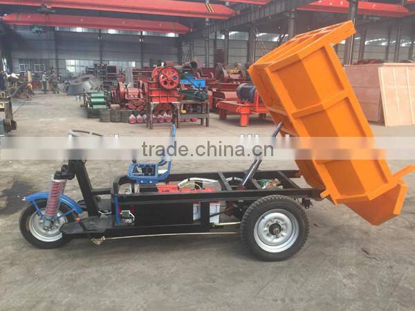 hot in Peru electric cargo tricycle, open body 3 wheel electric tricycle