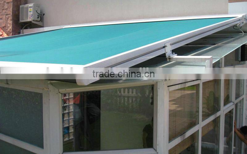 Aluminium Awning Shade for Outdoor Tempered Glass Greenhouse & Sun Room Roof