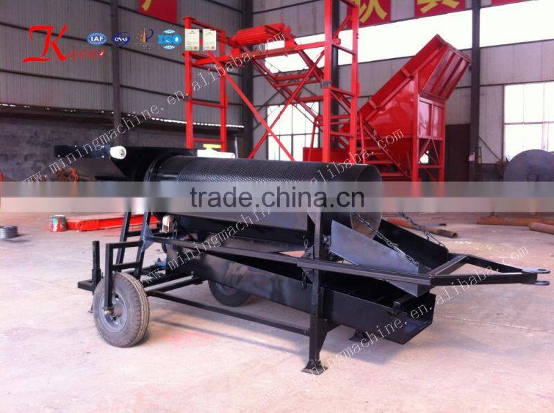 Patented gold washing trommel for sale