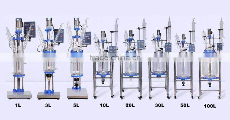 Semi-antomatic Vacuum Jacketed Reactor System