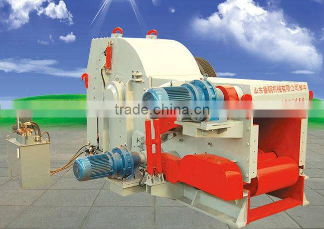 high capacity CE certificate 4-5t/h drum wood chipper
