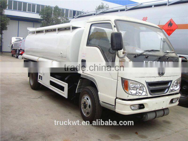 4x2 FOTON RHD 5000 liter fuel bowser