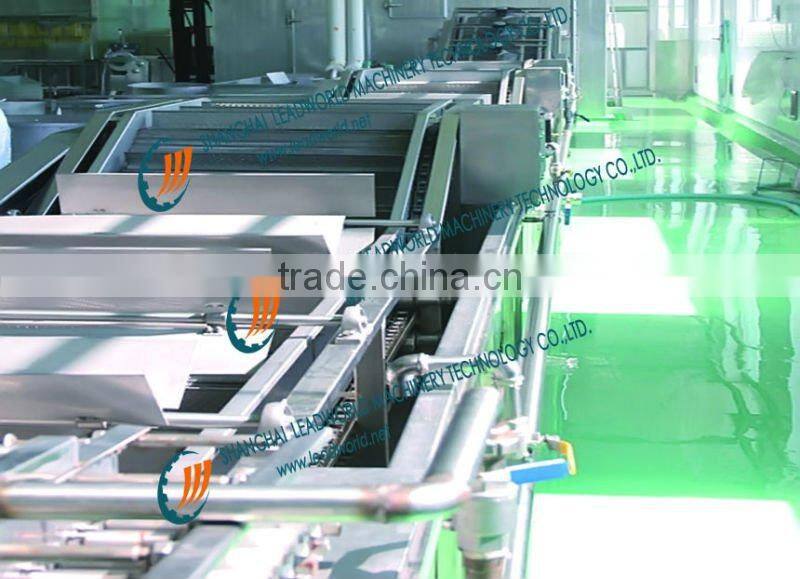 Screw Conveyor for Lifting System for Canned Food Inspection Line