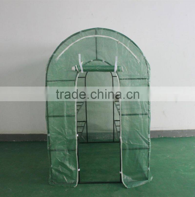 garden arched style low cost greenhouse