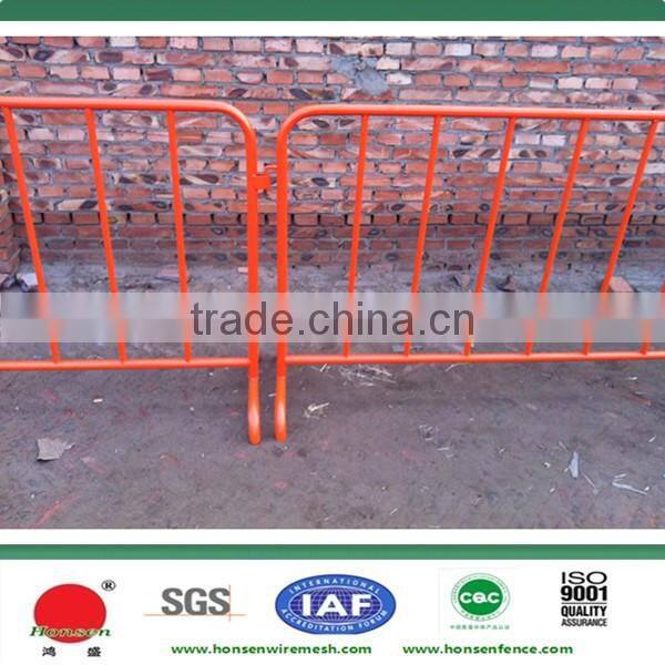 20 years china factory made bridge feet crowd control barrier