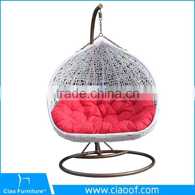 China Factory Cheap Patio Rattan Hanging Lounger Furniture