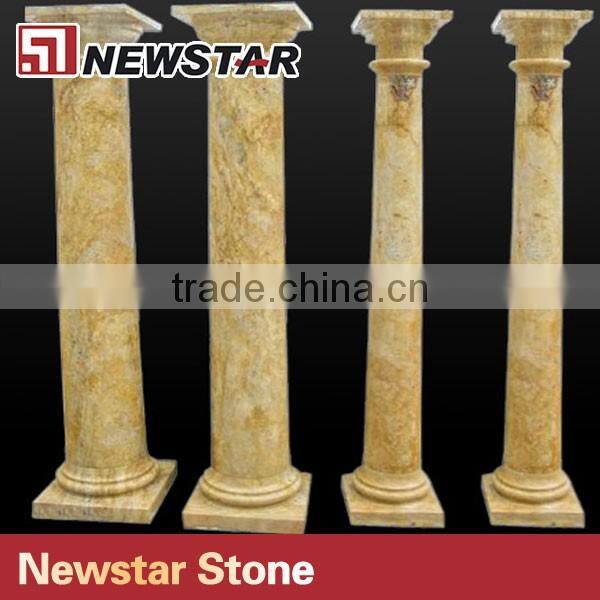 Newstar roman cap granite gate pillar design