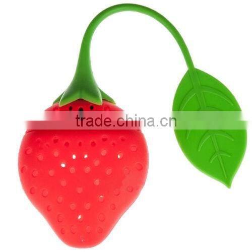 Hot selling Silicone Tea Infuser Steeper Strainer With Handle