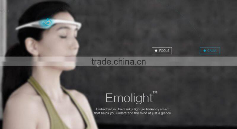 2016 Hot-selling Multi-function Brainwave Head Massager Personal Portable Brainwave Sersor Headband Bluetooth Brainwave Sensor