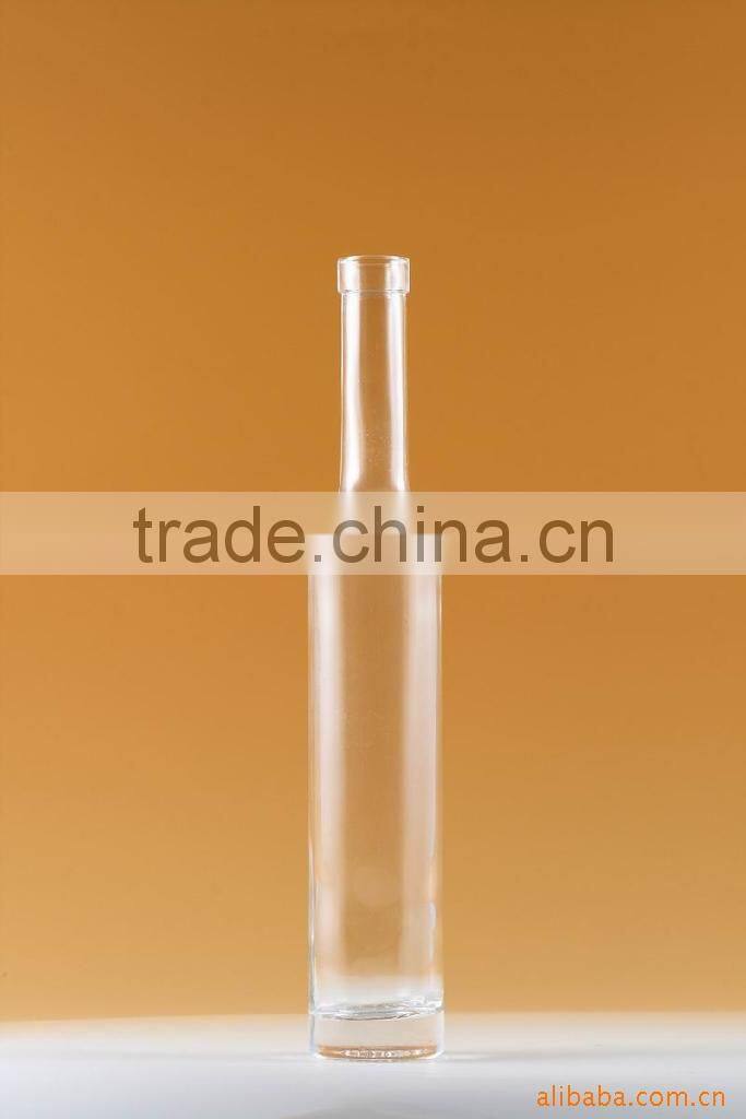 Clear/Amber color 750ml Beer Glass Bottle