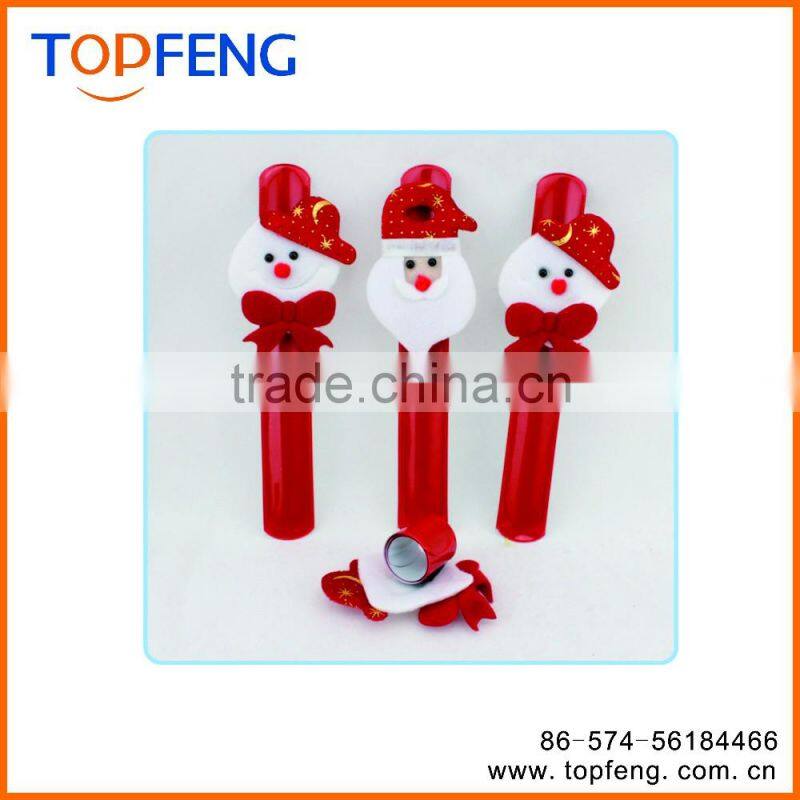 Promotional slap bracelet cheap slap band Christma style,christmas slap bracelet,christmas gifts