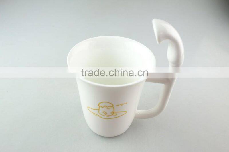 special white porcelain mug , cheap wholesale porcelain mug in stock