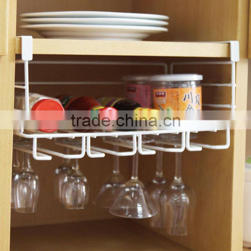 Under Cabinet Wine Rack and Stemware Holder