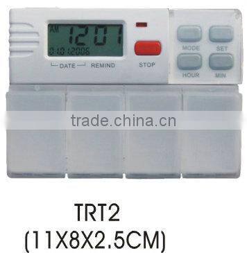 Pill Box With Alarm Timer