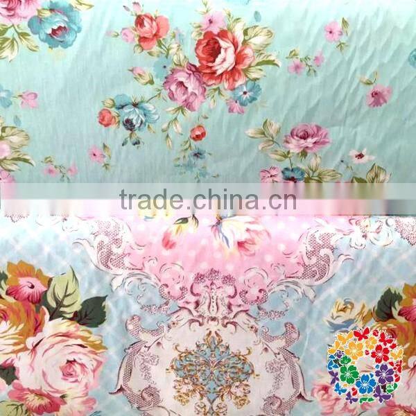 Wholesale Cheap Floral Cotton Fabric Colorful Printed Cotton Fabric 100% Cotton Fabric