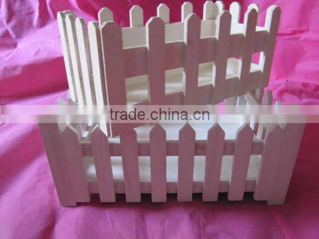 decorative wooden flower pots,wooden crate wholesale